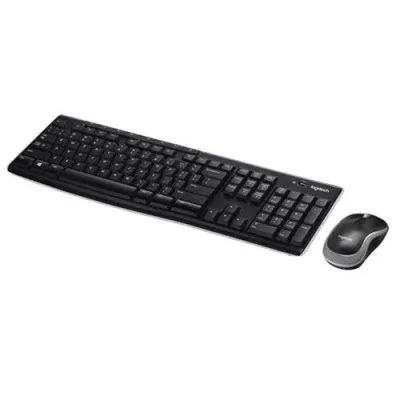 Logitech Mk270 Wireless Desktop Combo - Arb/Eng - Black